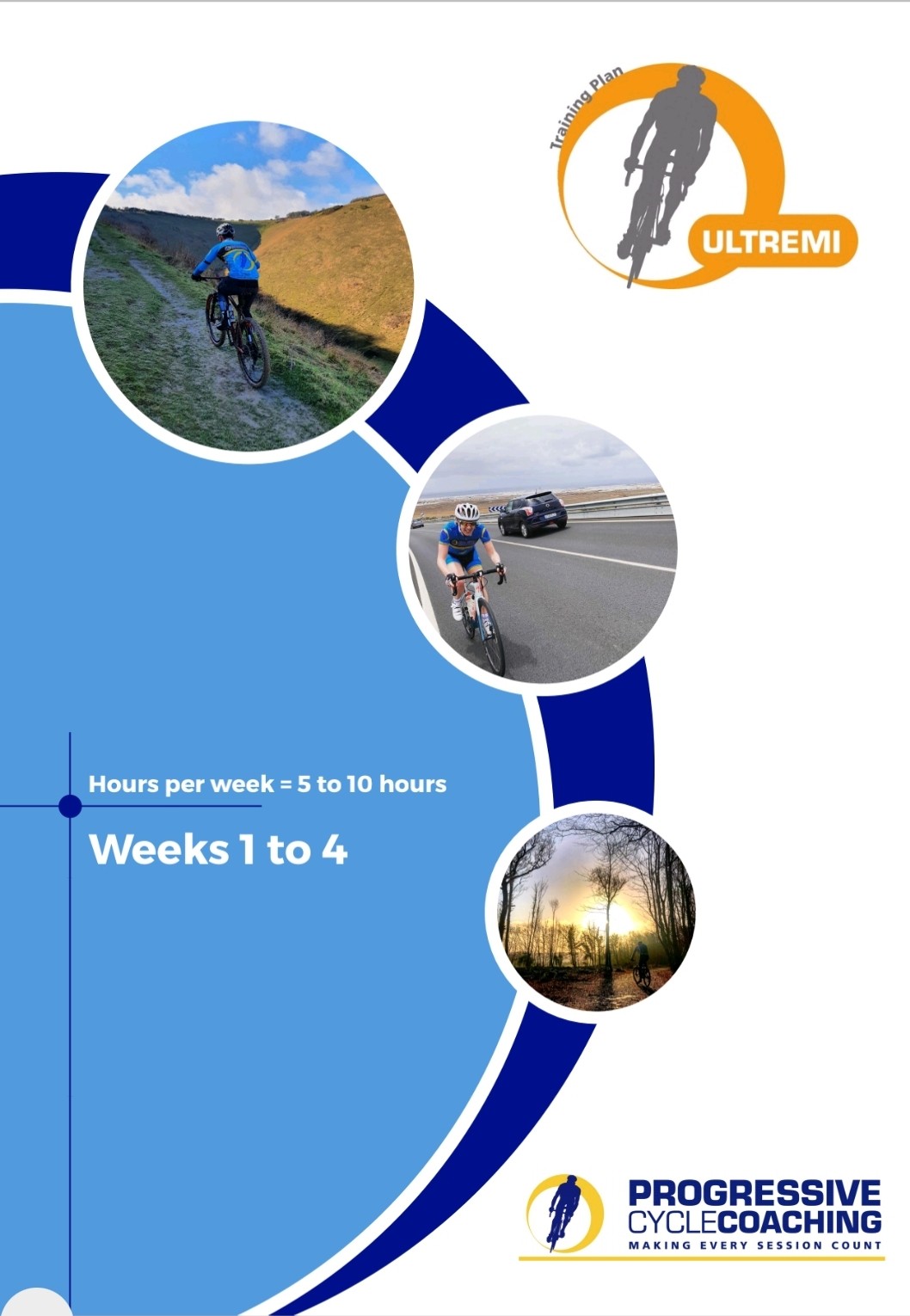 Ultremi Intro Training Plan Weeks 1 to 4